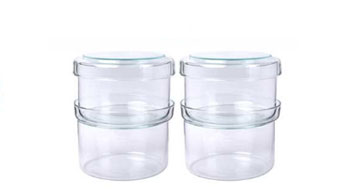 Behälter für Lebensmittel aus Borosilikatglas
