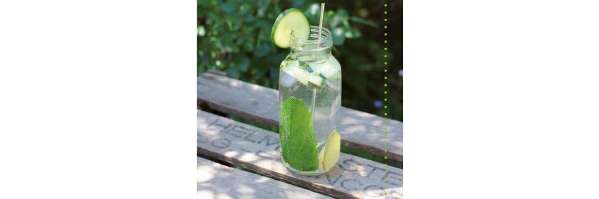 SOMMERTIPP: Kokoswasser-Frucht Eiswürfel Infused Water - 