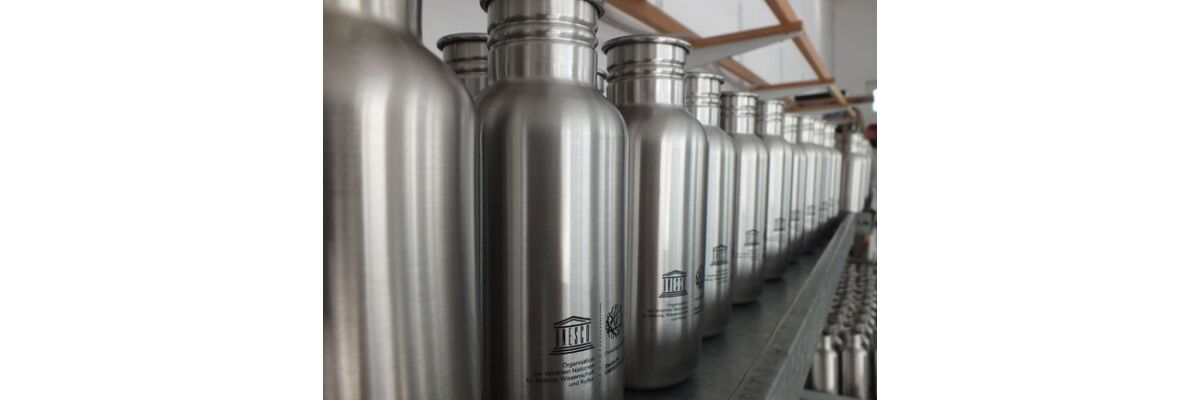 Kivanta Flaschen für die UNESCO 2017 - 