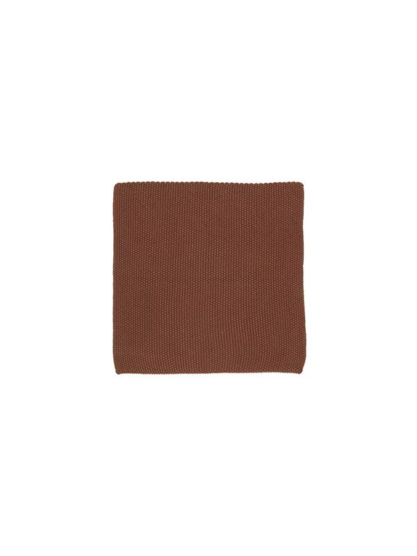 IB Laursen gestrickter Spül- und Waschlappen Mynte - rustic brown