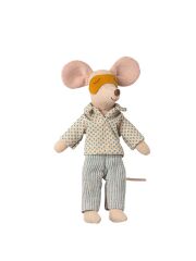 Maileg Mum &amp; Dad Mouse - Pyjamas