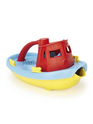 Green Toys Wasserspielzeug Dampfschiff "Tugboat" 