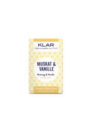Klar festes Shampoo Muskat & Vanille 100g (für normales Haar)