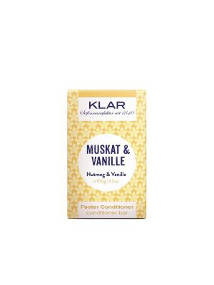 Klar fester Conditioner Muskat & Vanille 100g...