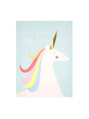 Meri Meri "Rainbows & Unicorns" Druck - 2er Set