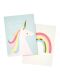 Meri Meri "Rainbows & Unicorns" Druck - 2er Set