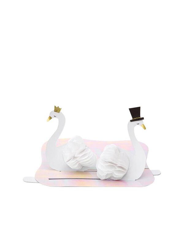 Meri Meri Swan Wedding Karte zur Hochzeit 