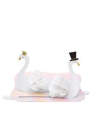 Meri Meri "Swan Wedding" Karte zur Hochzeit 