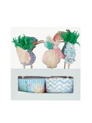 Meri Meri "Mermaid" Cupcake Kit