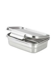 LunchBuddy Edelstahl-Lunchbox &quot;Airtight&quot; Nr. 01 - 420 ml  auslaufsicher