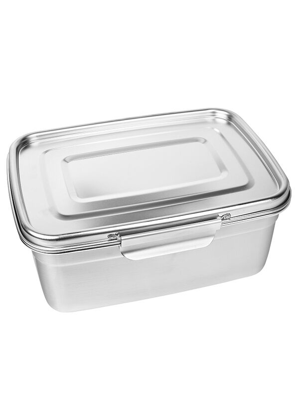 LunchBuddy Edelstahl-Lunchbox Airtight Nr. 09 - 3300 ml  auslaufsicher