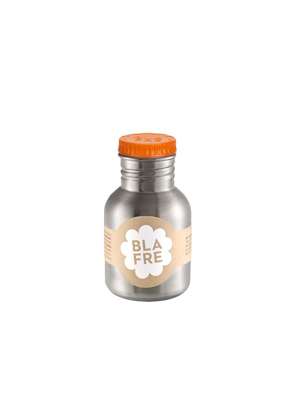 Blafre Edelstahlflasche mit Verschluss - 300 ml / orange