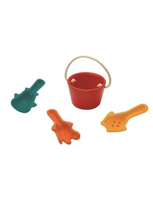 PlanToys Sand- und Wasserspielset mit Eimer,...