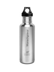 Kivanta 750 ml Edelstahl Trinkflasche inkl. Loop-Cap und Wunschgravur