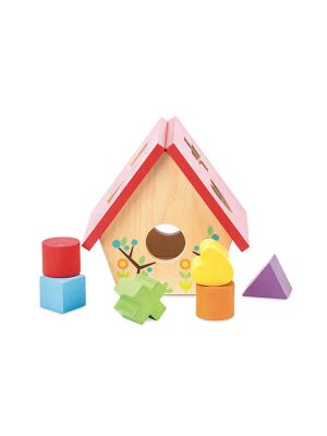 Le Toy Van Formen-Sortierspiel Vogelhaus