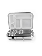 Ecococoon - Bento Lunchbox auslaufsicher aus Edelstahl mit 5 F�chern