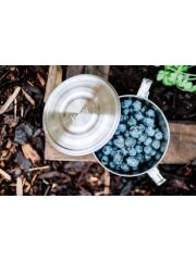 Kivanta Lebensmittelbeh&auml;lter aus Edelstahl Gr&ouml;&szlig;e L 1450 ml (B-Ware)
