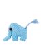 Pocket-Rassel "Elefant" von Goodies of Desire - Hellblau