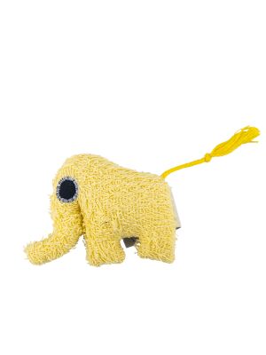 Pocket-Rassel "Elefant" von Goodies of Desire - Gelb