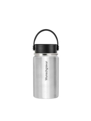 LunchBuddy 350 ml Isolierflasche inkl. Uni-Deckel und Wunschgravur