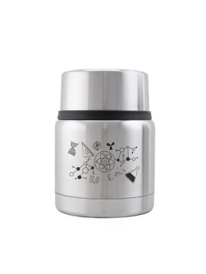 Kivanta Edelstahl Isolierbehälter 350 ml mit Becher | LOVE SCIENCE