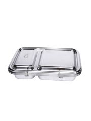 Ecococoon - Bento Lunchbox auslaufsicher aus Edelstahl mit 2 F&auml;chern