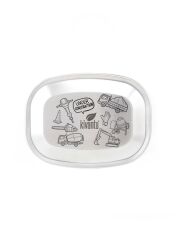 Kivanta Motiv-Deckel für Lunchbox M - Werkzeuge & Baustelle