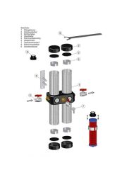 Carbonit QUADRO 60 L Hauswasserfilter