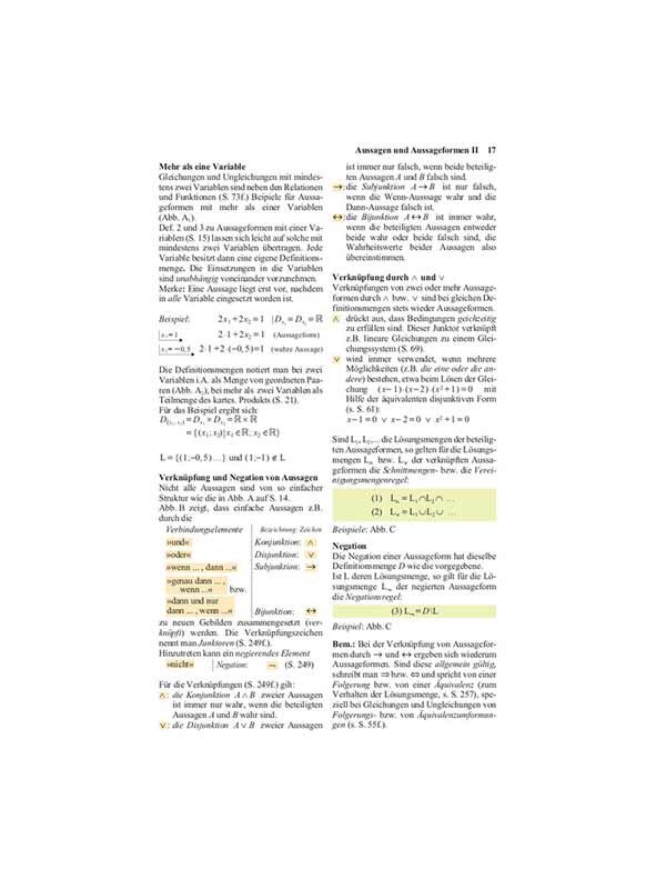 dtv-Atlas Schulmathematik: Definitionen - Beweise - Sätze / Fritz Reinhardt