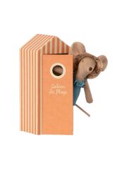 Maileg Mum Mouse - Strandmaus Cabin de Plage