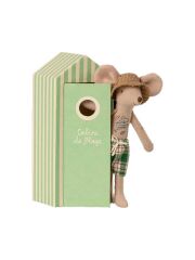 Maileg Dad  Mouse - Dad in Cabin de Plage