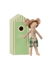 Maileg Dad  Mouse - Strandmaus Cabin de Plage