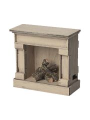 Maileg Kamin mit Beleuchtung für Mäuse (off white)