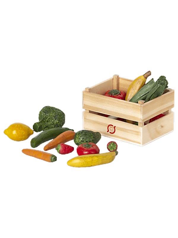 Maileg Kiste mit Gemüse & Obst