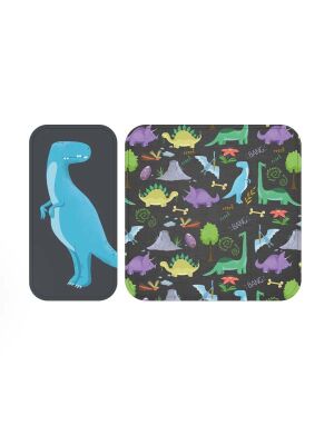 LunchBuddy Magnete für Brotdose Duo - Dino