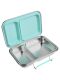 Ecococoon - Bento Lunchbox auslaufsicher aus Edelstahl mit 2 Fächern / mint