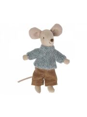 Maileg Big Sister / Big Brother Mouse - Strickpullover und Strickhose
