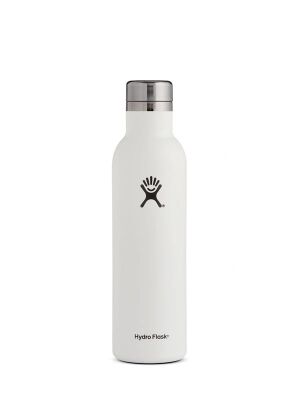Hydro Flask 25 oz (739 ml) isolierte Flasche Wine Bottle - White