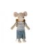 Maileg Big Sister / Big Brother Mouse - Hose, T-Shirt und Rucksack