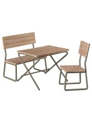 Maileg Tisch- und Bankgarnitur f&uuml;r Teddys &amp; Kaninchen