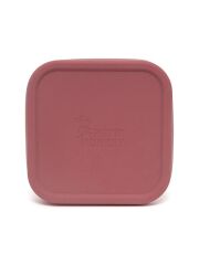 Petit Monkey Edelstahl Brotdose (Größe M) mit Silikondeckel - Mahongany Rose