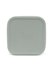 Petit Monkey Edelstahl Brotdose (Größe M) mit Silikondeckel - Sage Green