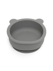 Petit Monkey Sch&uuml;ssel &quot;B&auml;r&quot; aus Silikon - Pewter Green