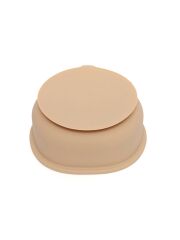 Petit Monkey Sch&uuml;ssel &quot;B&auml;r&quot; aus Silikon - Honey Peach