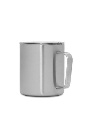 MiiR vakuumisolierter Becher "Camp Cup" mit Henkel - Stainless Steel