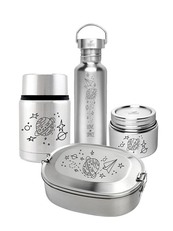 Floss & Rock Kinderteeservice Aus Blech – 7-teiliges Set Mit Hunde-Design, Inkl. Aufbewahrungsbox