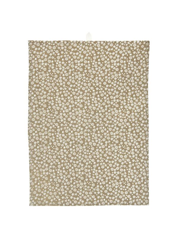 IB Laursen Geschirrtuch - beige mit weißen... | Lifestyle