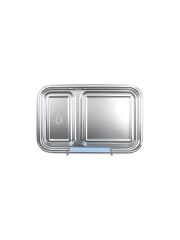 Ecococoon - Bento Lunchbox auslaufsicher aus Edelstahl mit 2 F&auml;chern / Blueberry