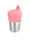 LunchBuddy Silikon Trinkaufsatz für Trinkbecher - rosa