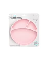 MinikOiOi &quot;Portions&quot; Teller aus Silikon - pink